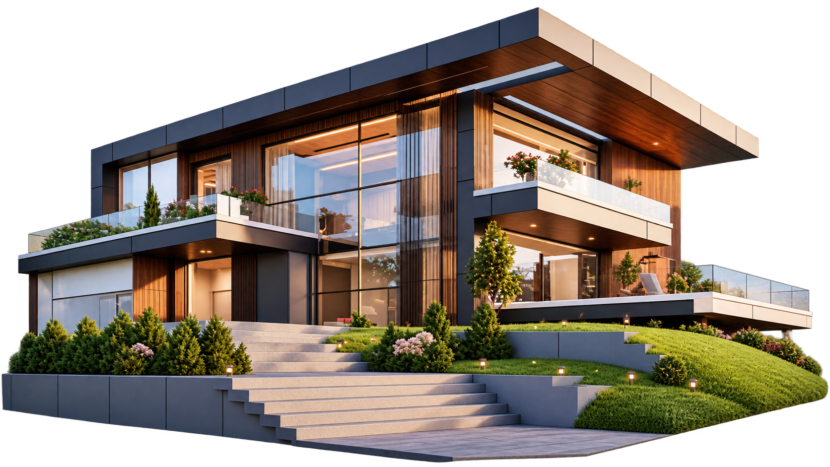 Luxury contemporary residence